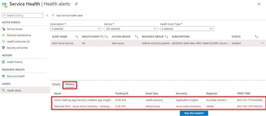 Azure portal
