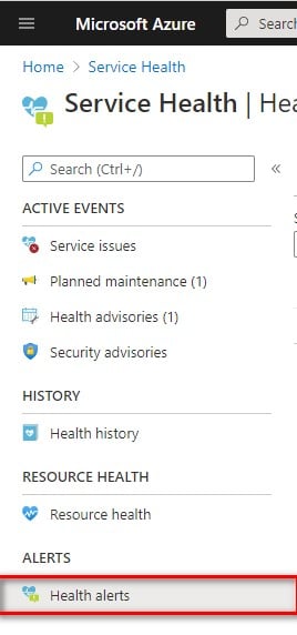 Azure portal