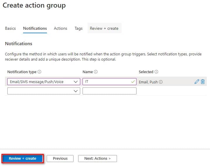 Azure portal