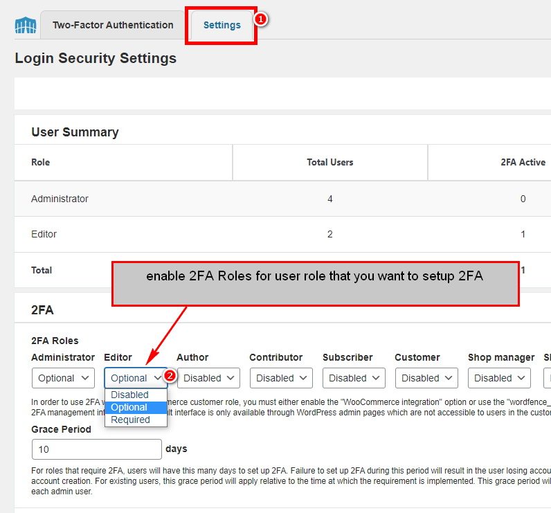 step 4 configure the plugin