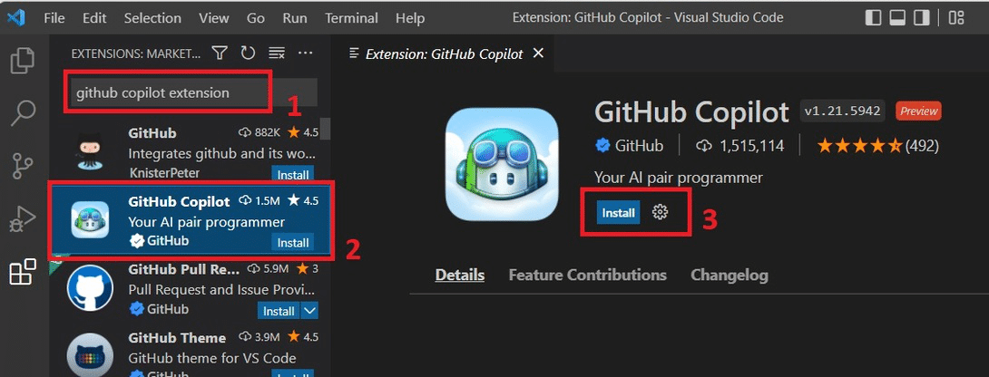 github copilot extension
