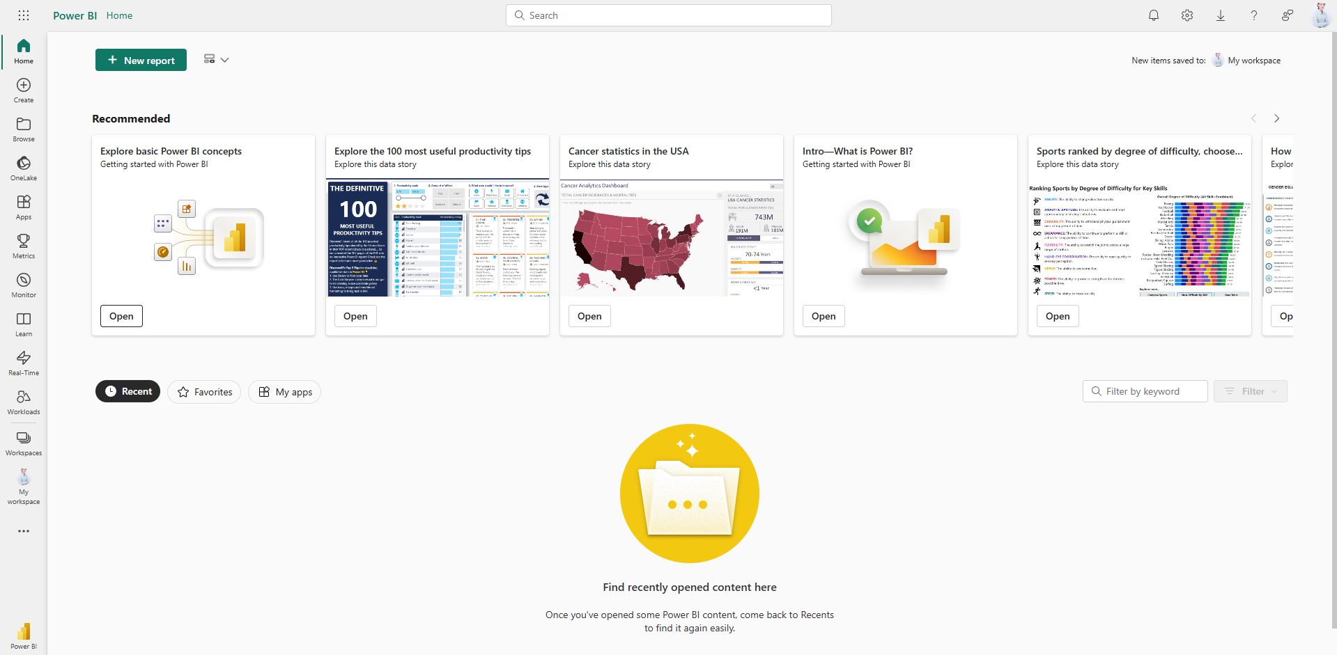 home page