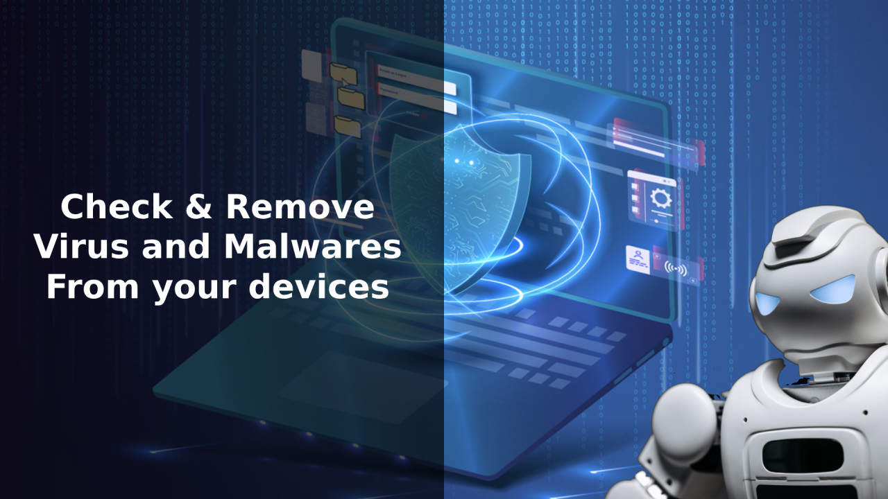 Check and remove Virus