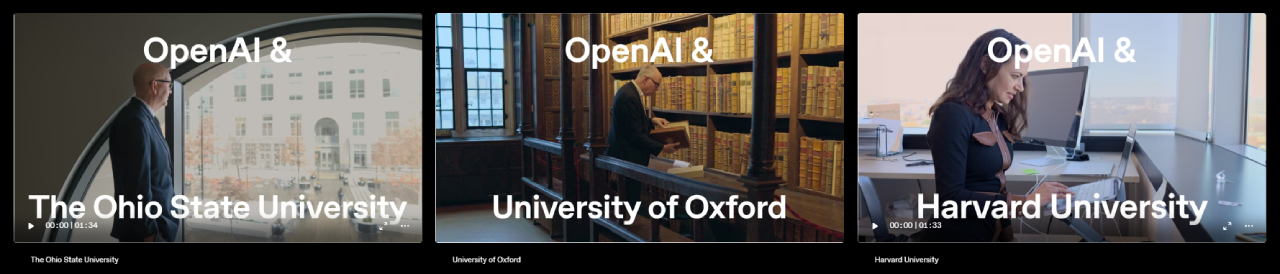 openai for university