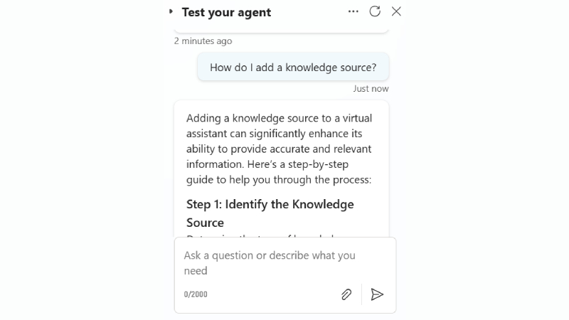 quickstart-test-copilot-knowledge-source
