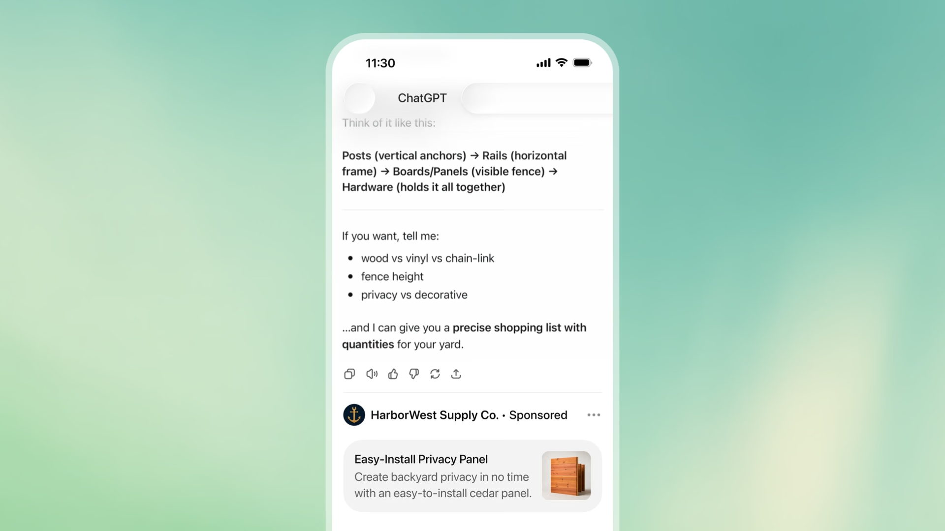 Buy ChatGPT ads