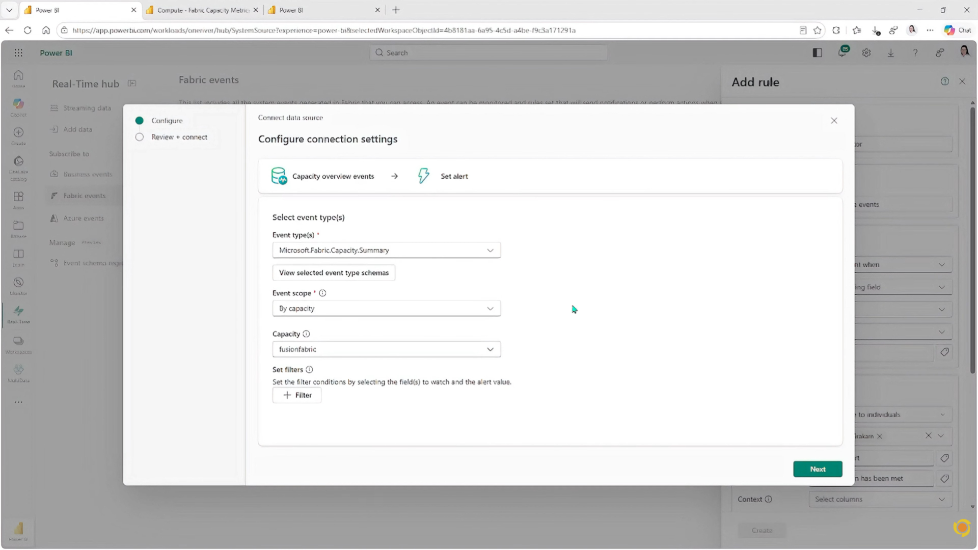 step 2 select monitor